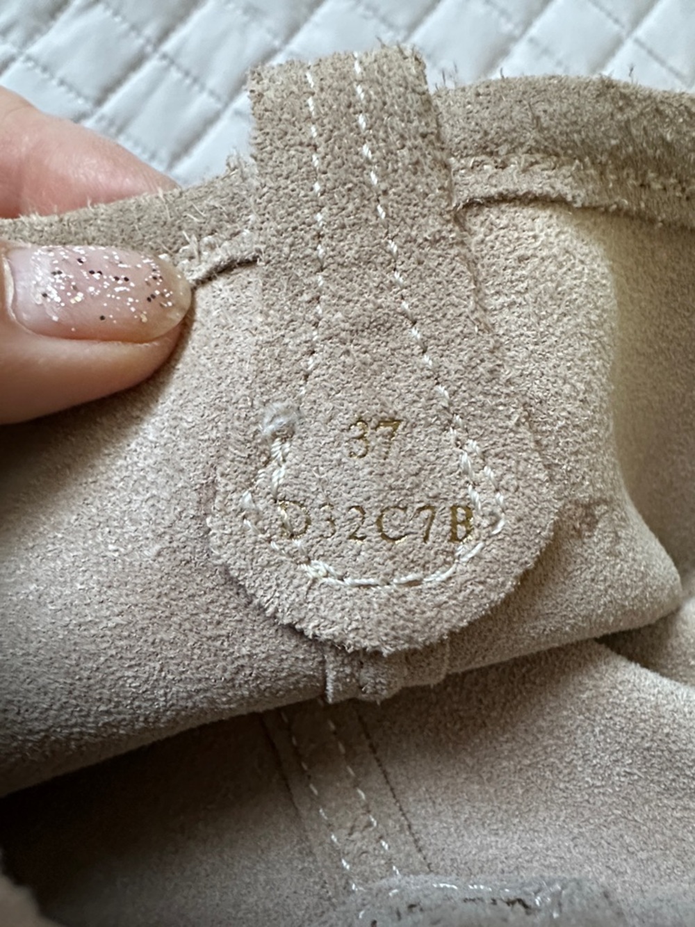 Geox Beige Suede Lace-Up Mid-Calf Boots - Picture 10 of 11